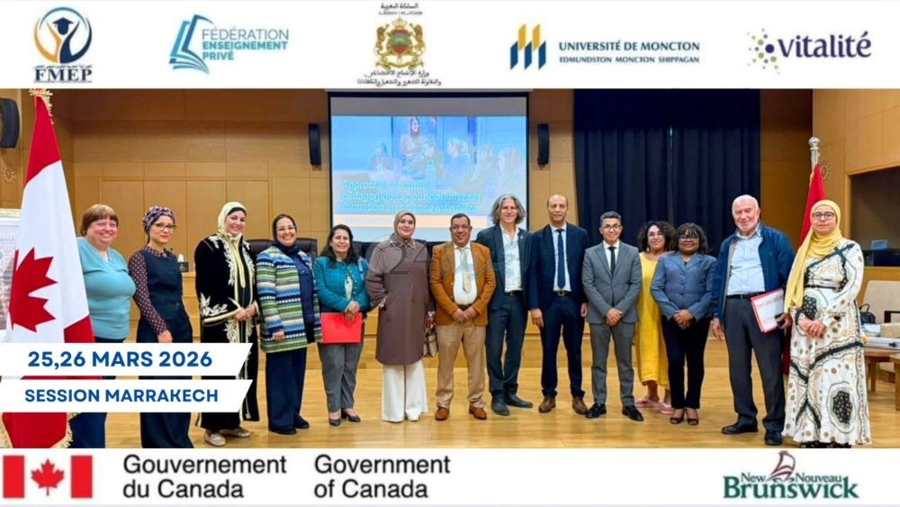 تأهيل دولي في علوم التمريض: 10 مكونين من “أگما سكول” الدولية للصحة IGMA SCHOOL INTERNATIONAL DE SANTE  في برنامج بشراكة كندية