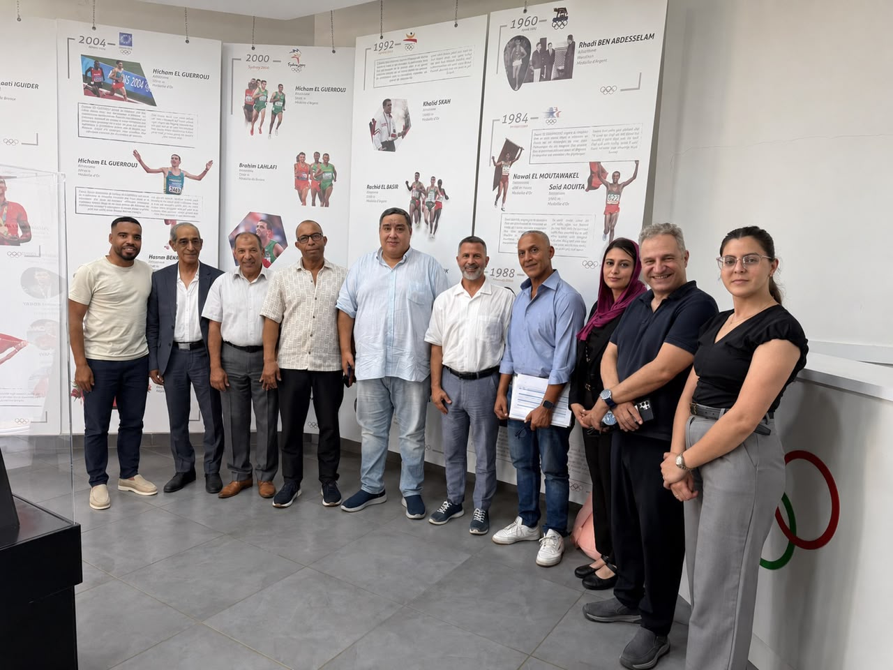 اجتماع تنسيقي بين اللجنة الوطنية الأولمبية وجامعة المصارعة في إطار التحضير لأولمبياد 2028
