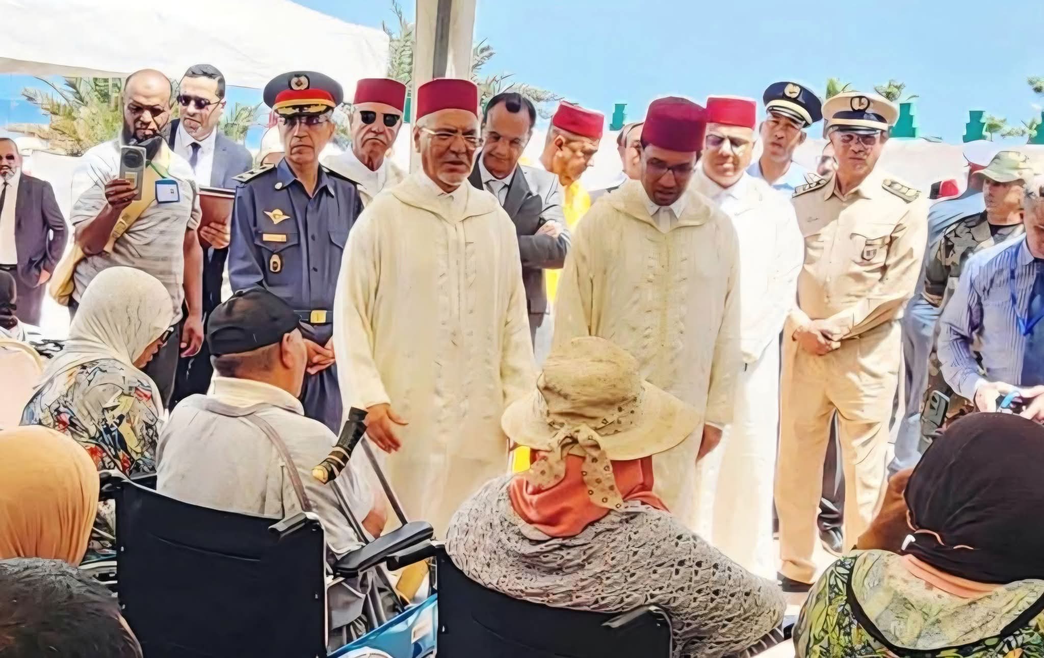 الجديدة: توزيع الهبة الملكية على 200 مستفيد بمناسبة موسم مولاي عبد الله أمغار