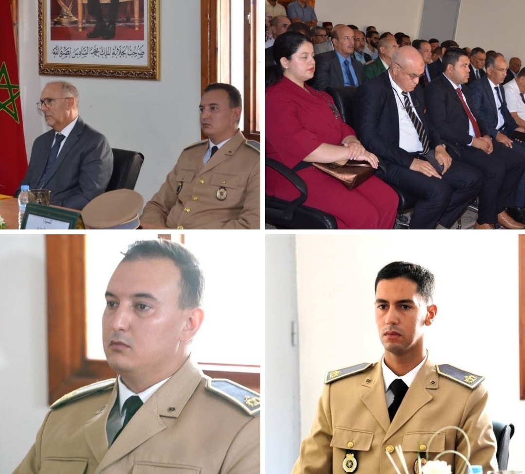 سيدي بنور.. عامل الإقليم يشرف على تنصيب قياد جدد بالوليدية