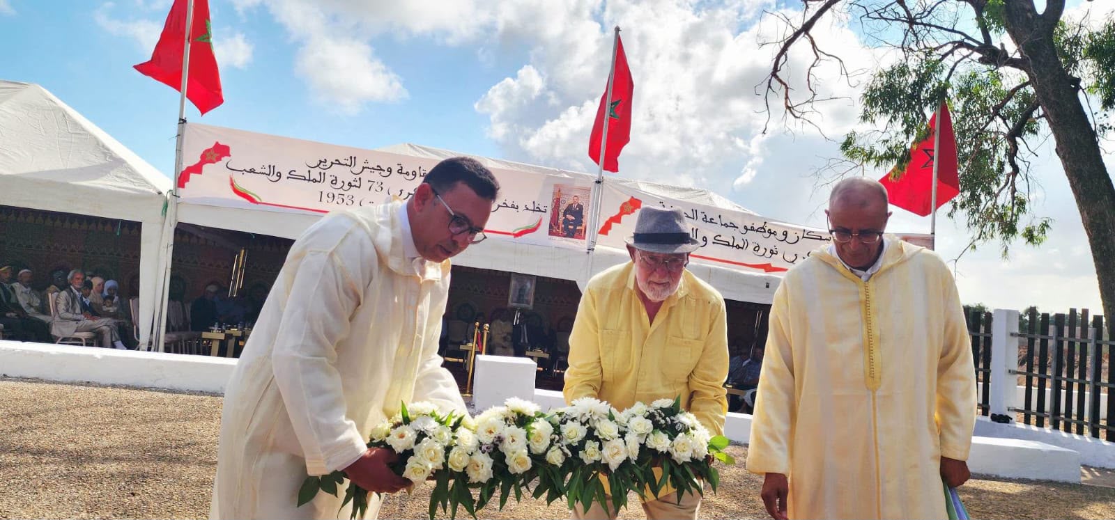 المندوبية السامية لقدماء المقاومين وأعضاء جيش التحرير تحيي ذكرى ثورة الملك والشعب بسجن العدير