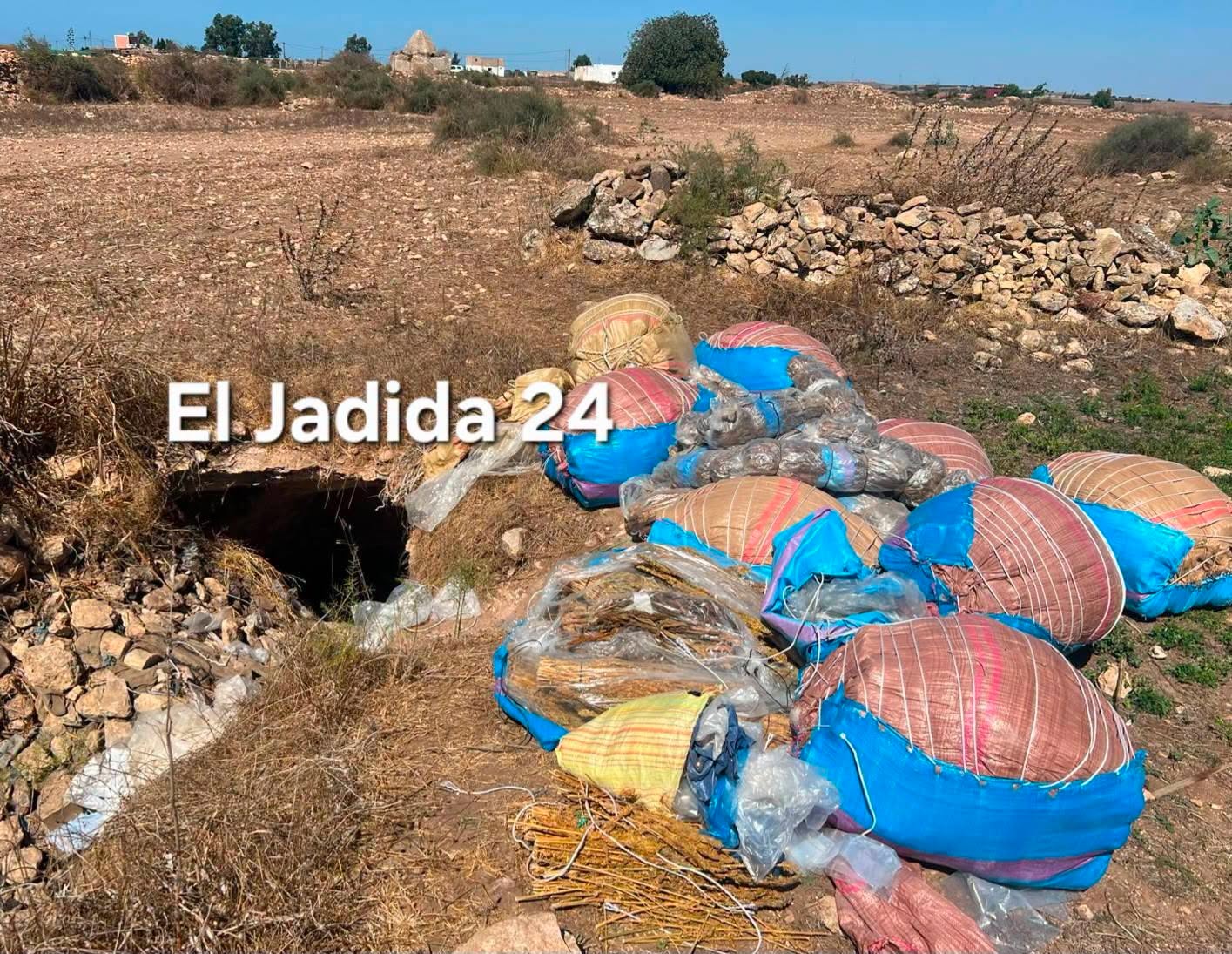 اولاد فرج: إحباط محاولة ترويج 426 كيلوغرام من "الكيف" و"الطابا" في مداهمة مخزن سري بأولاد حمدان