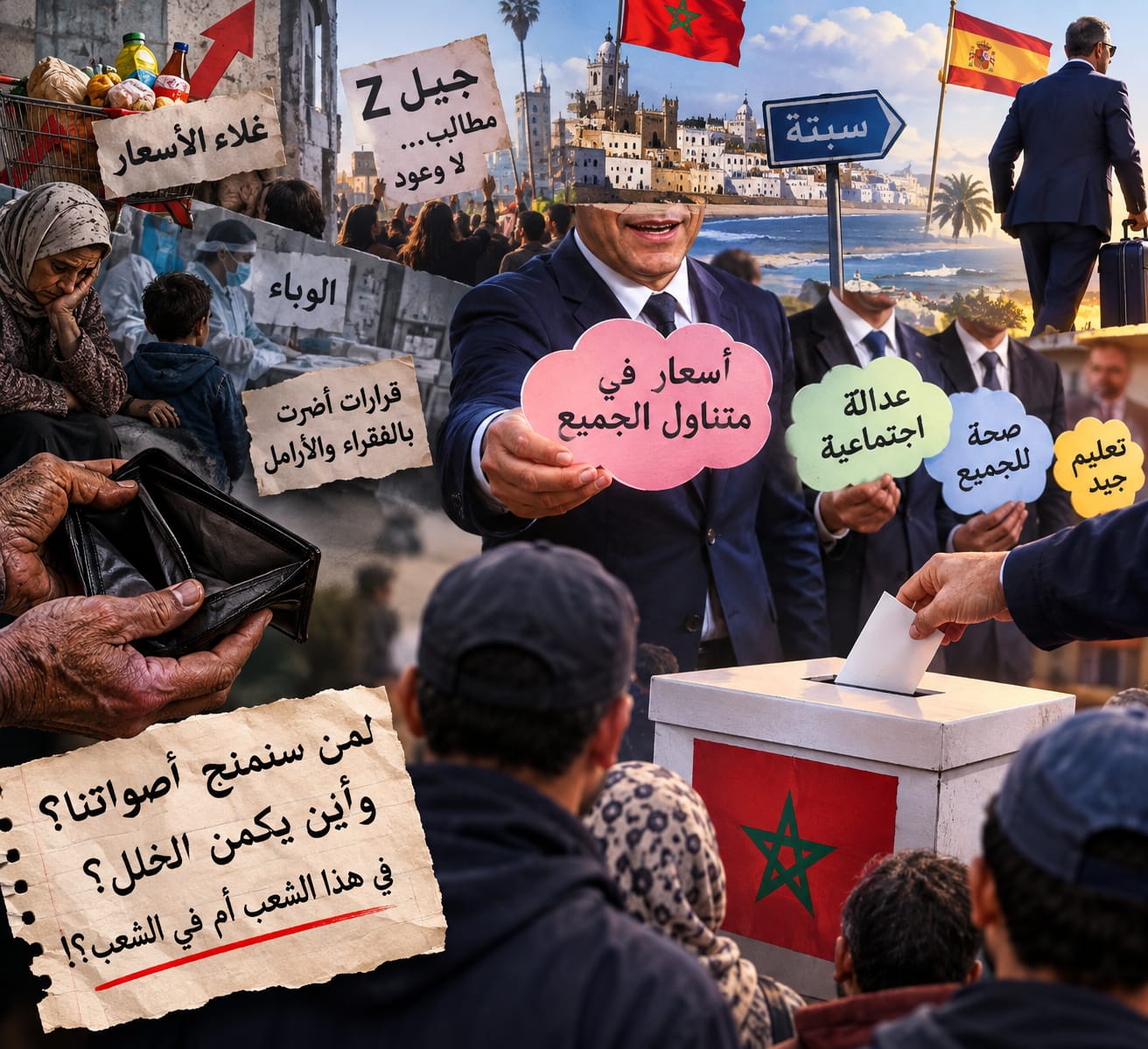 سبتة، جيل Z والغلاء.. أين كانت الأحزاب من قبل؟!