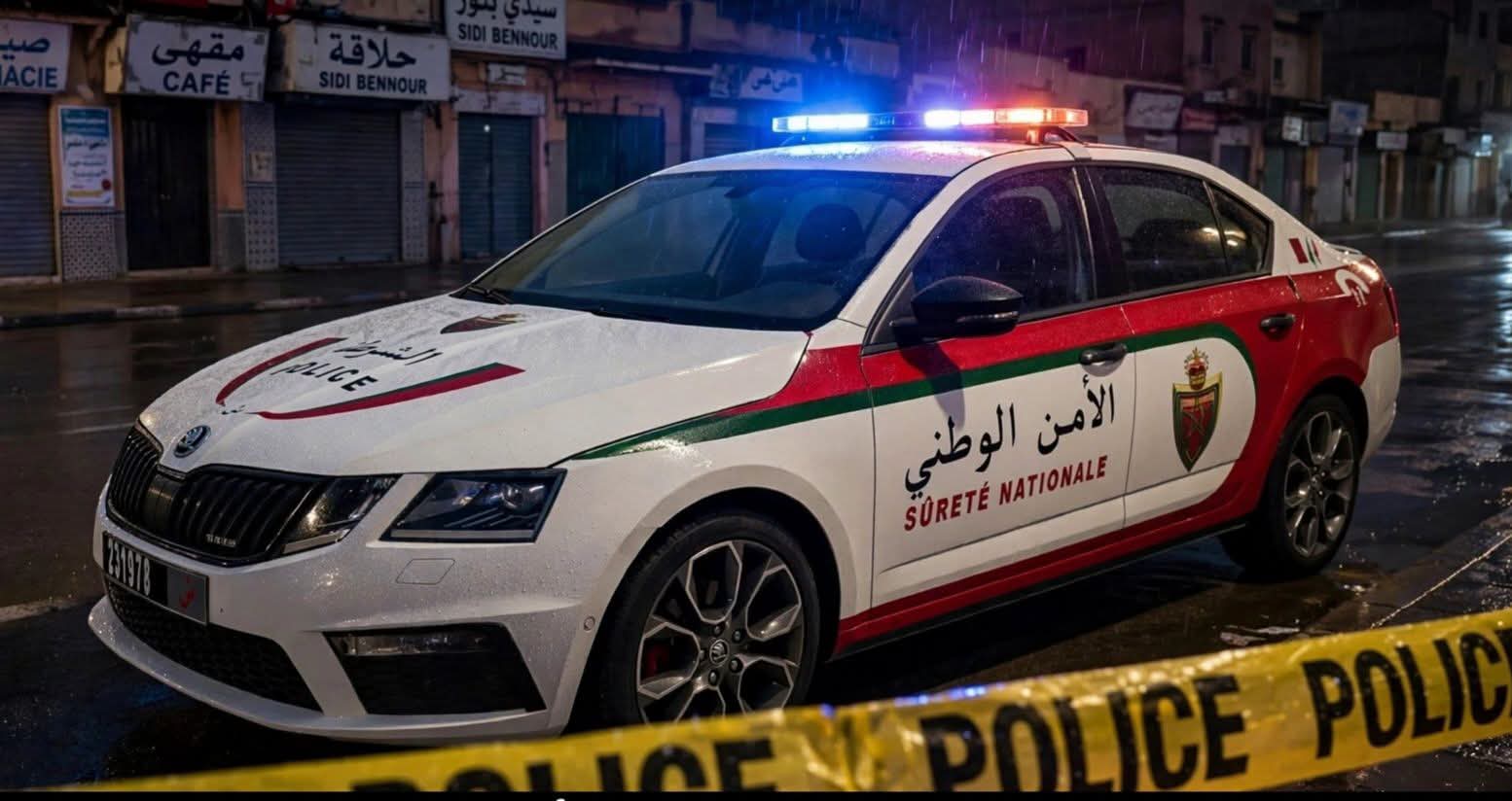 مصرع ضابط أمن بسيدي بنور داخل سيارته.. والسلاح الوظيفي يخضع للخبرة