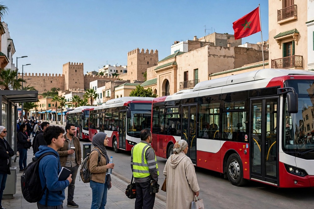 الجديدة تستفيد من 115 حافلة جديدة باستثمار يفوق 306 ملايين درهم لتعزيز النقل العمومي
